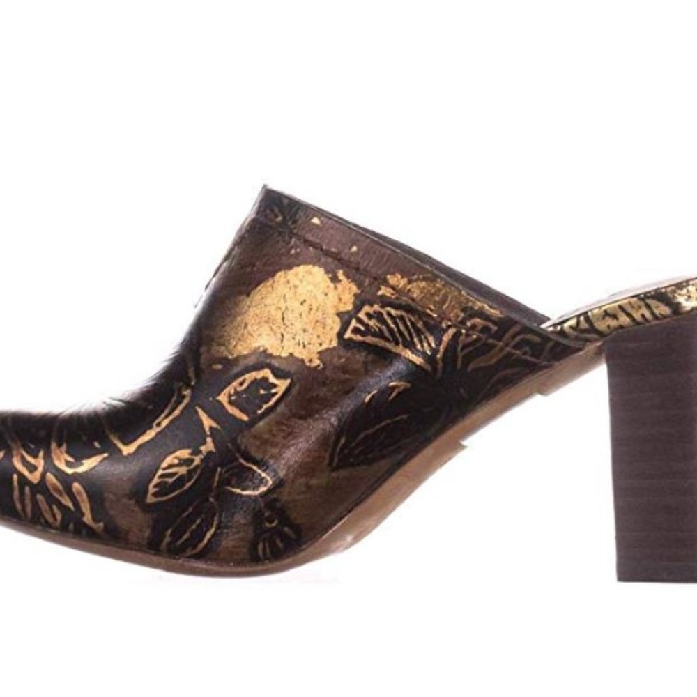 Patricia Nash Womens Ruffina Printed Leather Mules - Picture 6 of 6